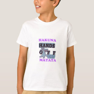 TGIF Hakuna Matata Händer av Boo Funny Ansikte T-shirt