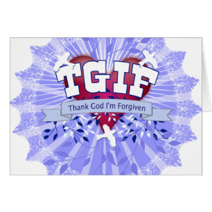 TGIF HÄLSNINGSKORT