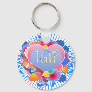 TGIF NYCKELRING