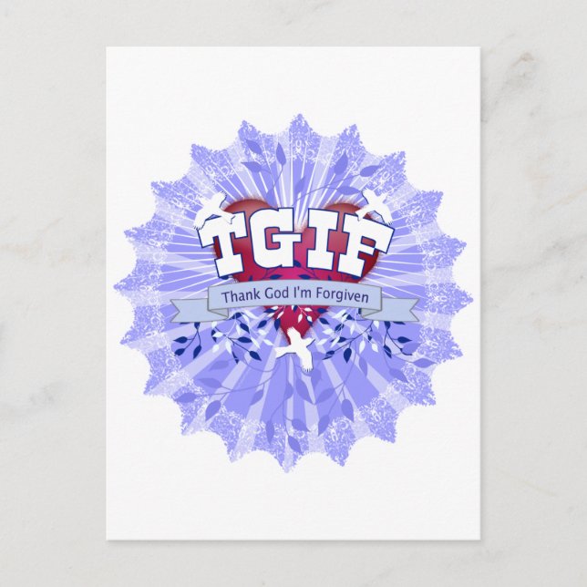 TGIF VYKORT (Framsida)