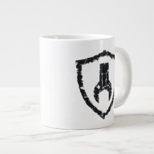 TGM Splattered Shield Mugg (Mörk) Jumbo Mugg