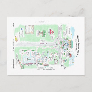 TGP Äventyr Karta Vykort