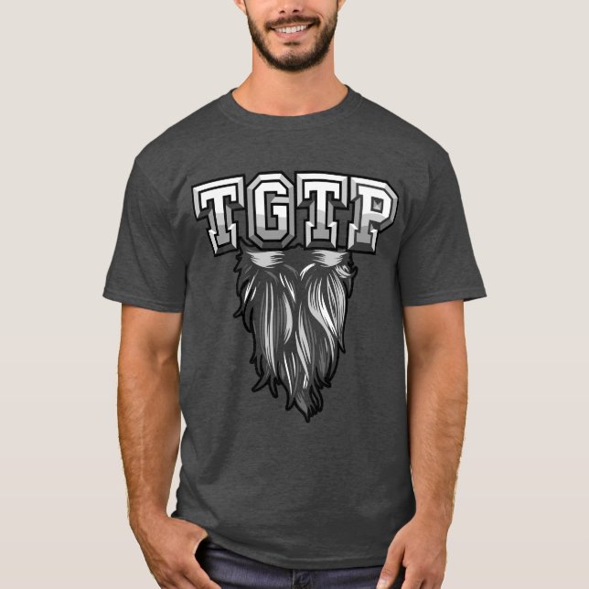 TGTP Beard  T Shirt (Framsida)