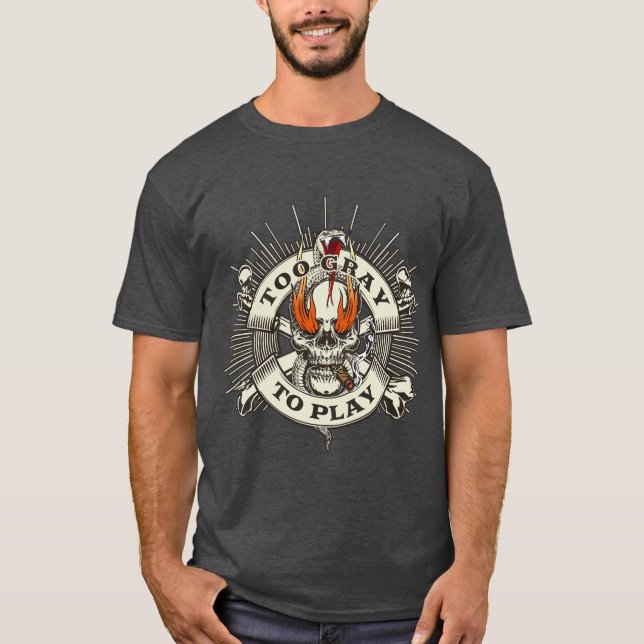 TGTP Skalle  T Shirt (Framsida)