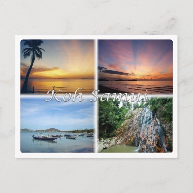 TH Thailand - Koh Samui - Vykort (Framsida)