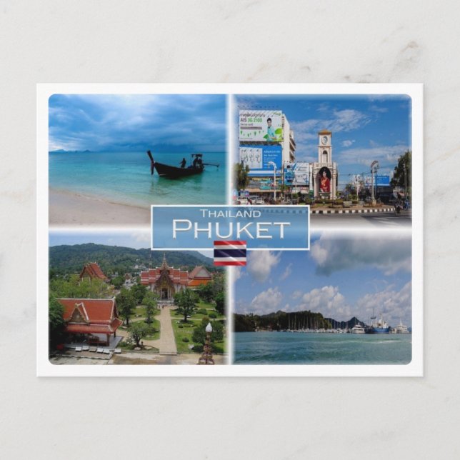 TH Thailand - Phuket - Vykort (Framsida)