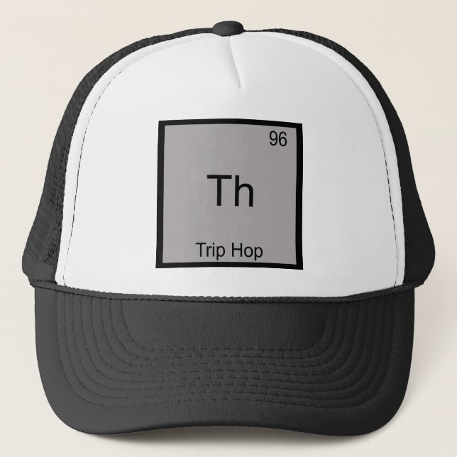 Th - Triphop Kemisymbol Rollig Grundämnes T-Shirt Keps (Framsida)