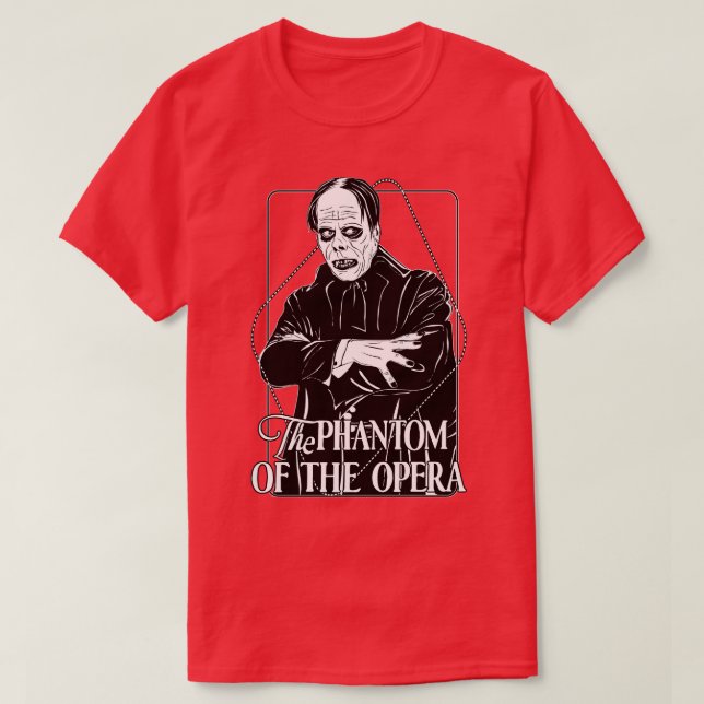 Tha Phantom the Opera T Shirt (Design framsida)