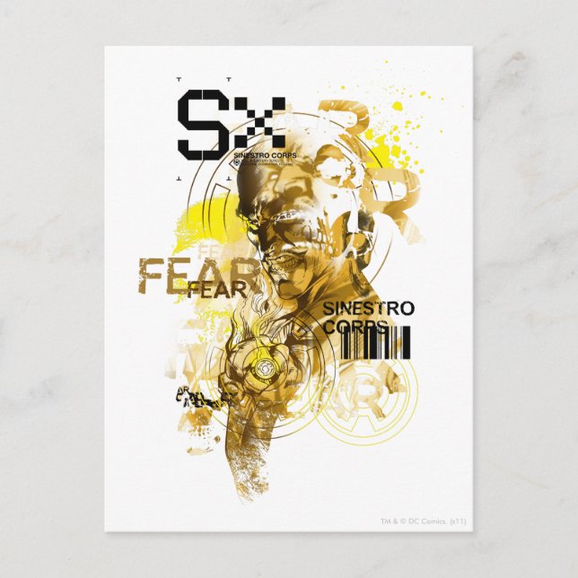 Thaal Sinestro 11 Vykort (Framsida)