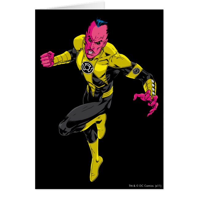Thaal Sinestro 1 Hälsningskort (Framsidan)