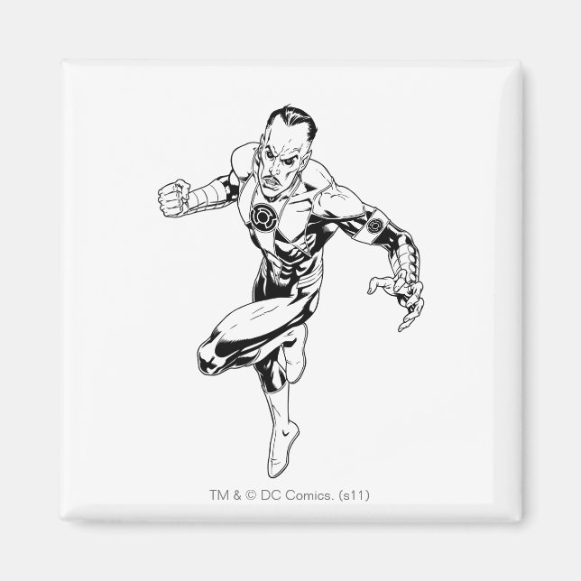 Thaal Sinestro 3 Magnet (Framsidan)