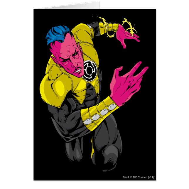 Thaal Sinestro 7 Hälsningskort (Framsidan)