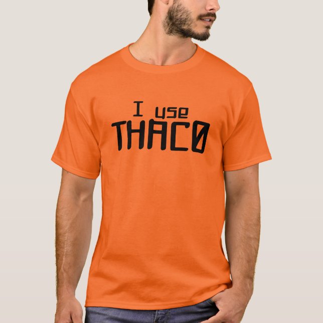 Thac0 T Shirt (Framsida)