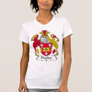 Thacker familjvapensköld tee