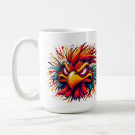 "Thad the Mad Rooster" Mug Kaffemugg