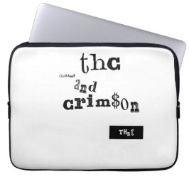 thaddeus & crimson laptop fodral