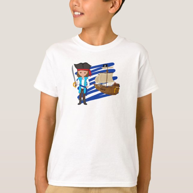 Thaddeus och hans Frakt-Boys T-shirt (Framsida)