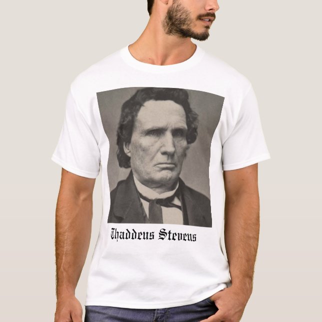 Thaddeus Stevens Tee Shirt (Framsida)