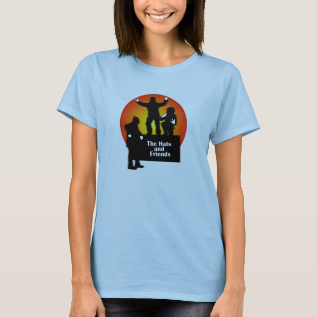 THaF kvinna Tshirt T-shirt (Framsida)