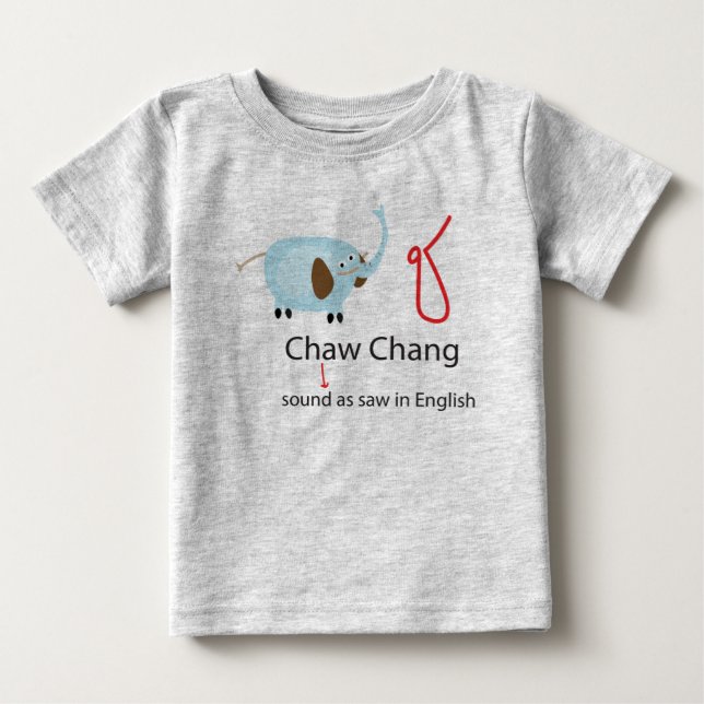 Thai alphabet t shirt (Framsida)