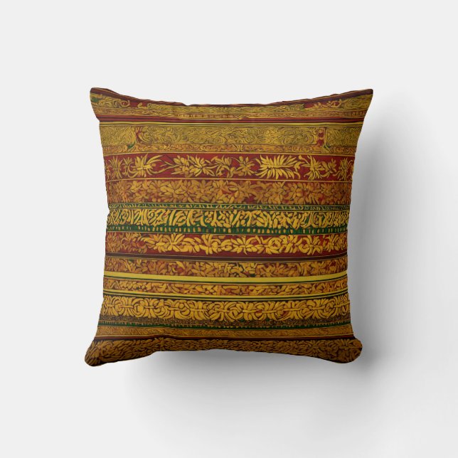 Thai Art Pillow 3 Kudde (Baksida)