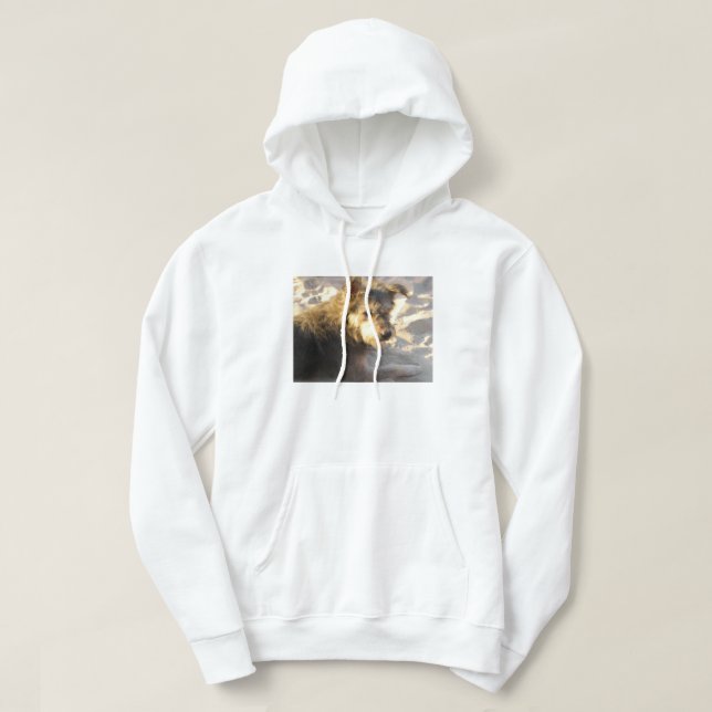 Thai Beach Hund Hoodie (Design framsida)