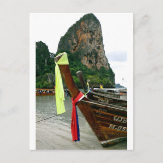 Thai Boats Vykort