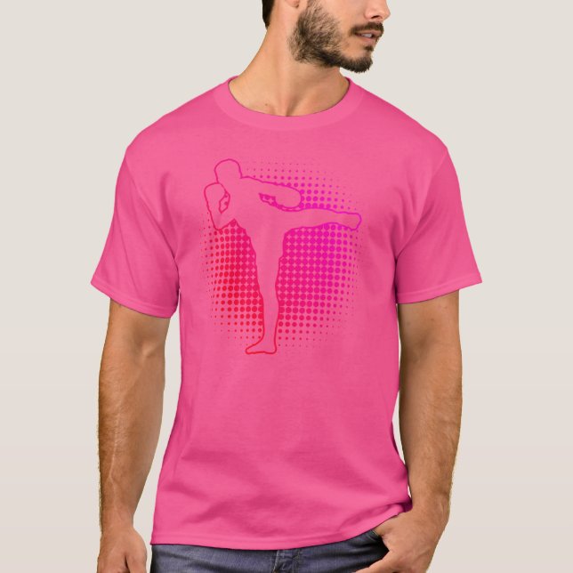 Thai Boxing Manar Thai Boxing Muay Thai T Shirt (Framsida)