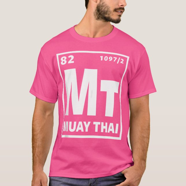 Thai Boxing Muay Thai T Shirt (Framsida)