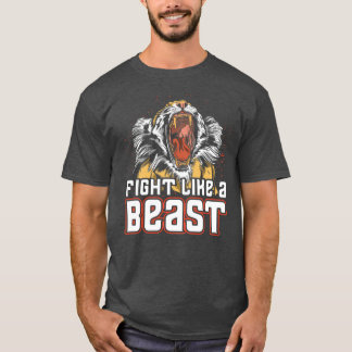 Thai Boxing Muay Thai Tiger Nak Muay Lutas Kickbox T Shirt