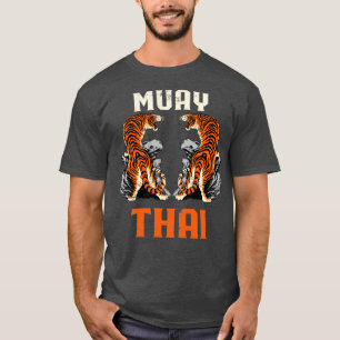 Thai Boxing Tiger Martial Arts Muay Thai T Shirt