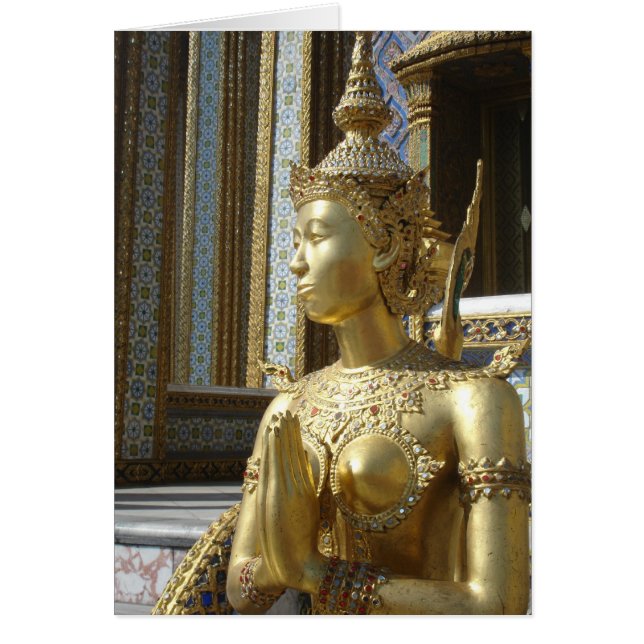 Thai Buddha-kort OBS Kort (Framsidan)