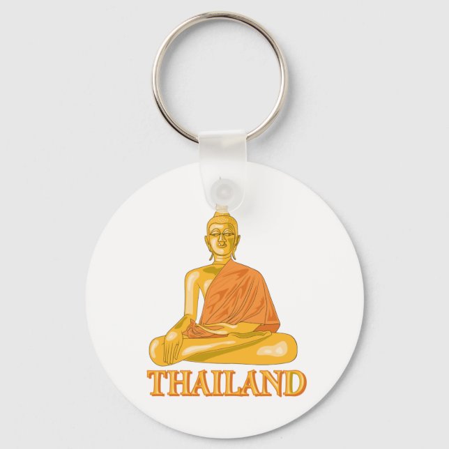 Thai Buddha Nyckelring (Framsida)