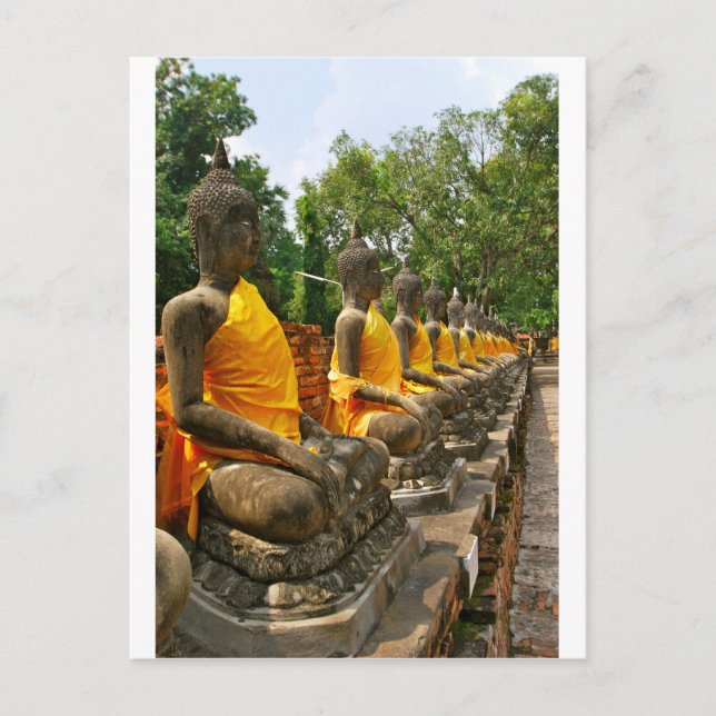 Thai Buddhas Vykort (Framsida)