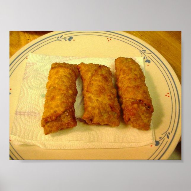 Thai Chicken Eggrolls Poster (Framsidan)