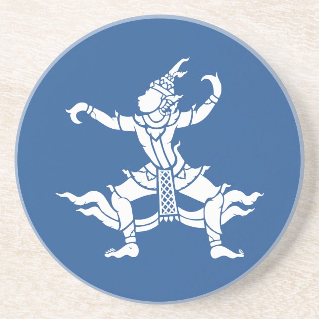 Thai Dancer ⚠ Thailand - ⚠ Underlägg Sandsten (Framsidan)