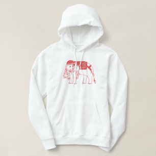 Thai Erawan White Elephant Hoodie