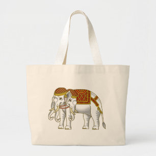 Thai Erawan White Elephant Jumbo Tygkasse