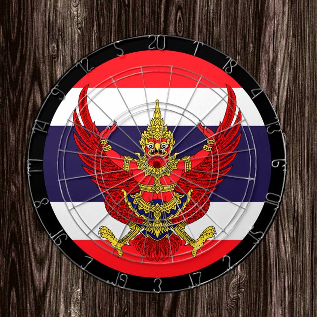Thai Flagga Dartboard och Thailand/speltavla Darttavla (Skapare uppladdad)