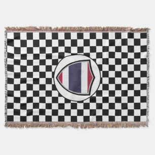 Thai flagga filt