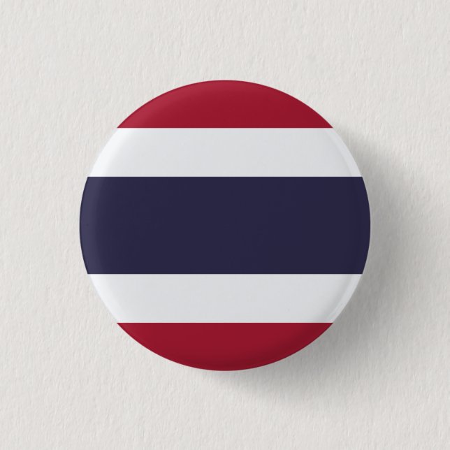 Thai Flagga, Flagga Thailand Knapp (Framsida)
