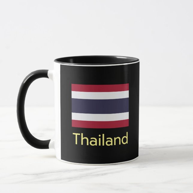 Thai Flagga Mugg (Vänster)