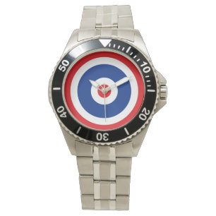 Thai Flagga Roundel Target Armbandsur