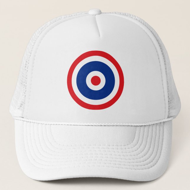 Thai Flagga Roundel Target Keps (Framsida)
