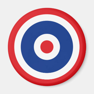 Thai Flagga Roundel Target Magnet
