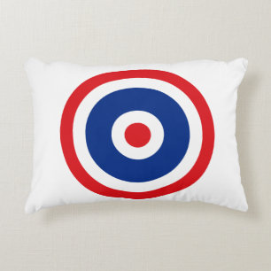 Thai Flagga Roundel Target Prydnadskudde