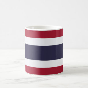 Thai Flagga (Thailand) Kaffemugg