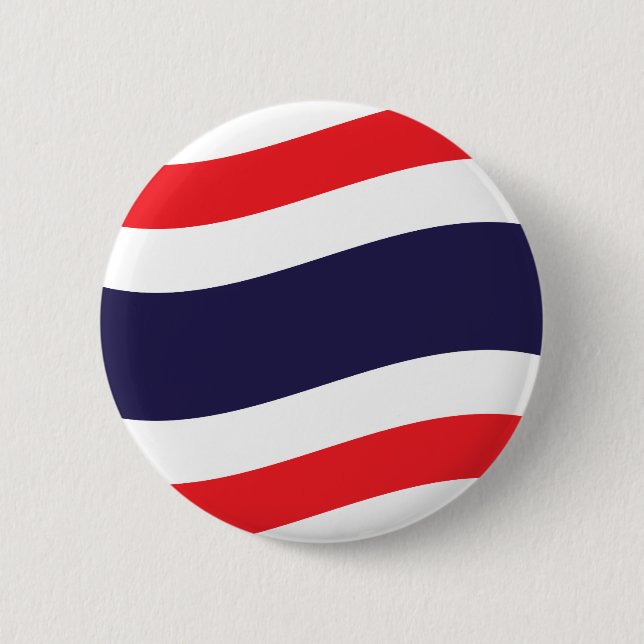 Thai Flagga Wave Knapp (Framsida)