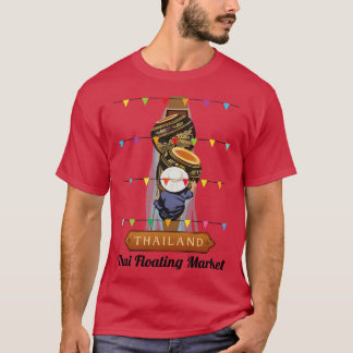 Thai Floating Market T Shirt