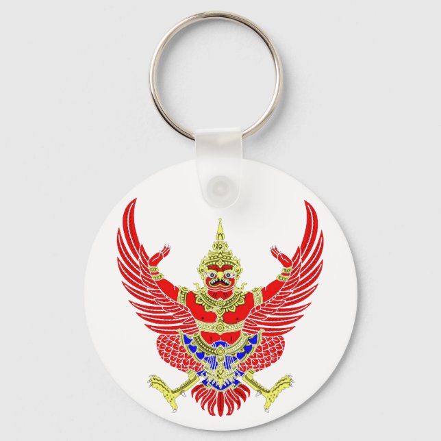 THAI GARUDA - KROOTH - SANSKRIT NYCKELRING (Framsida)